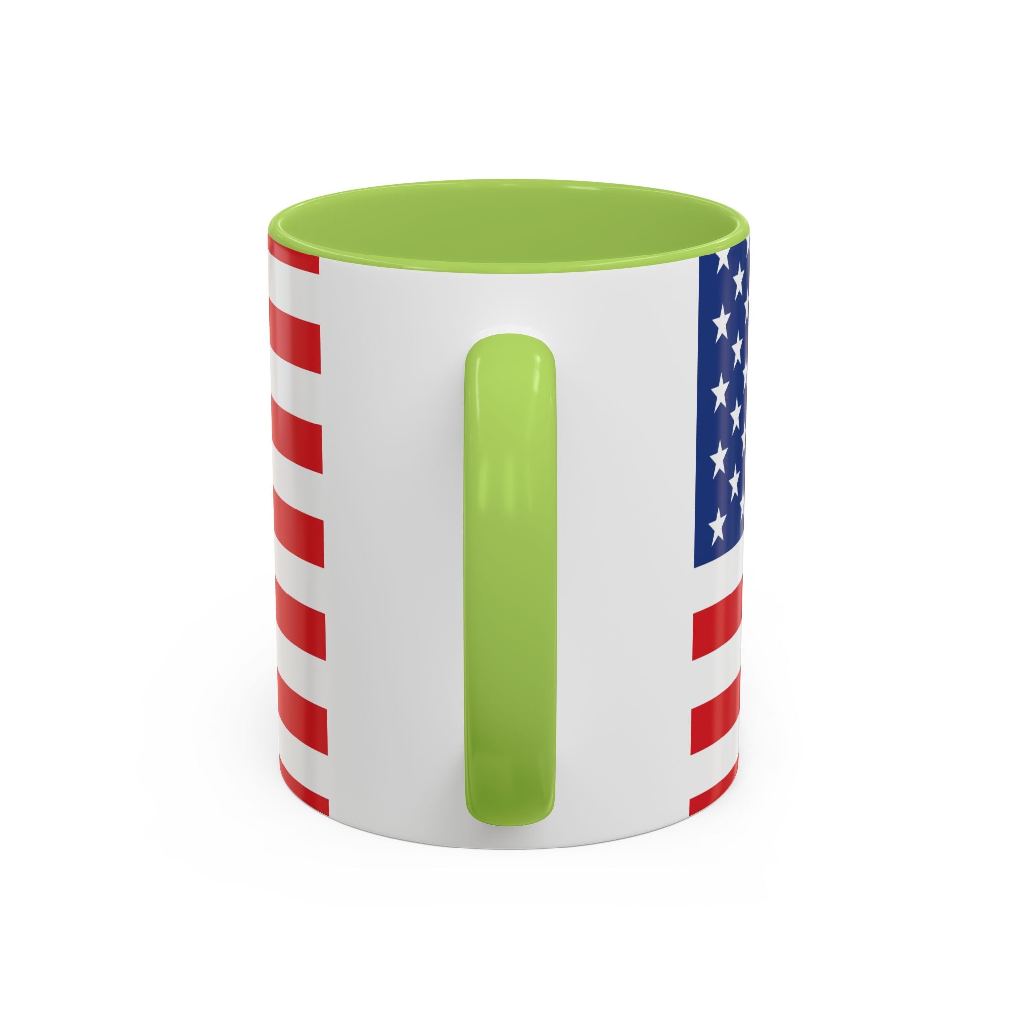 American Flag Mug with Bald Eagle – Patriotic Coffee Cup (11/15oz)