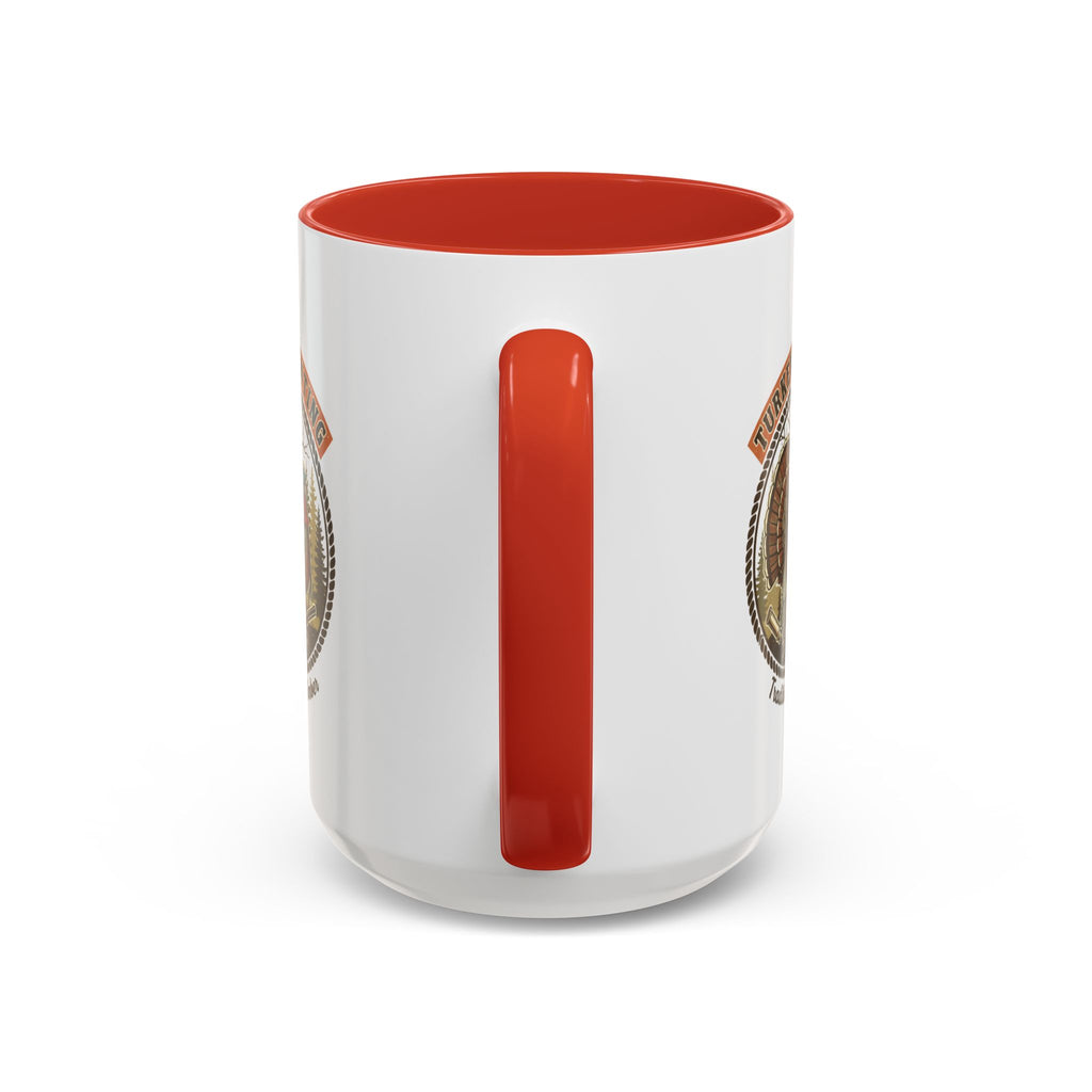 Turkey Hunting Coffee Mug — Rustic Wild Turkey Accent Mug (11/15 oz)