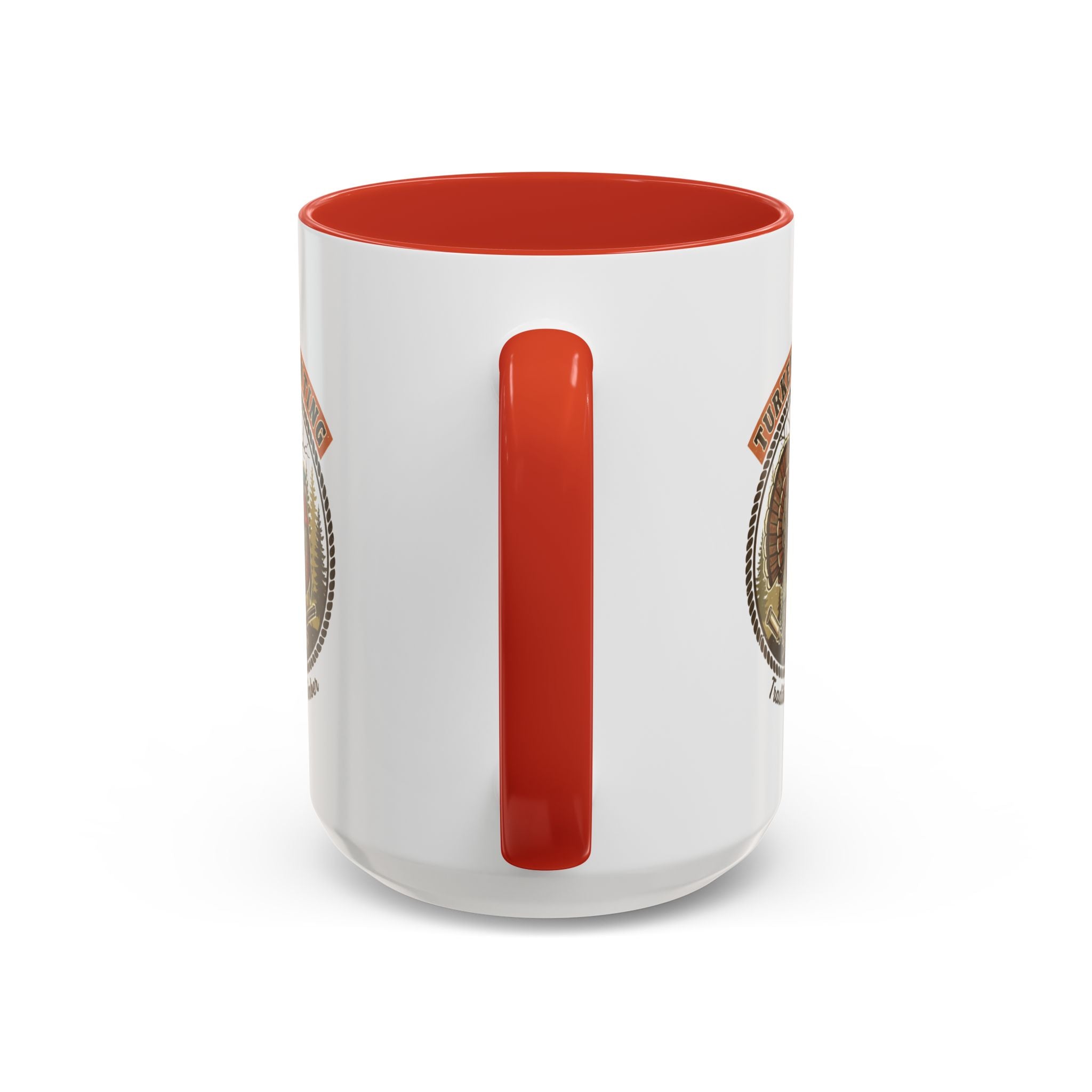 Turkey Hunting Coffee Mug — Rustic Wild Turkey Accent Mug (11/15 oz)