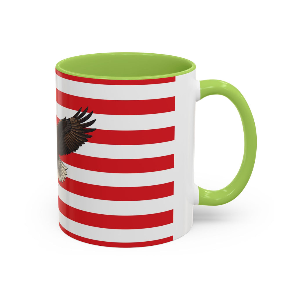 American Flag Mug with Bald Eagle – Patriotic Coffee Cup (11/15oz)