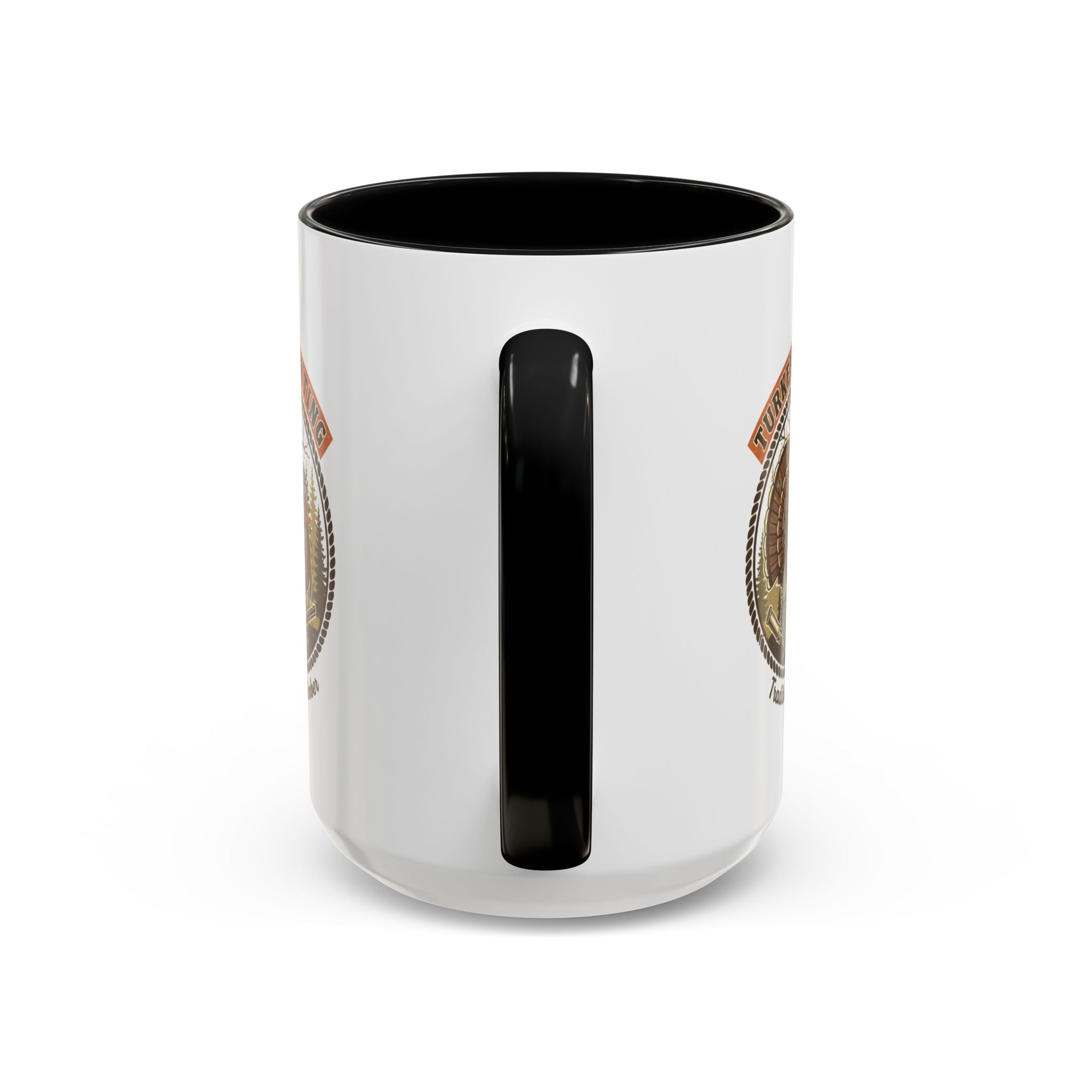 Turkey Hunting Coffee Mug — Rustic Wild Turkey Accent Mug (11/15 oz)