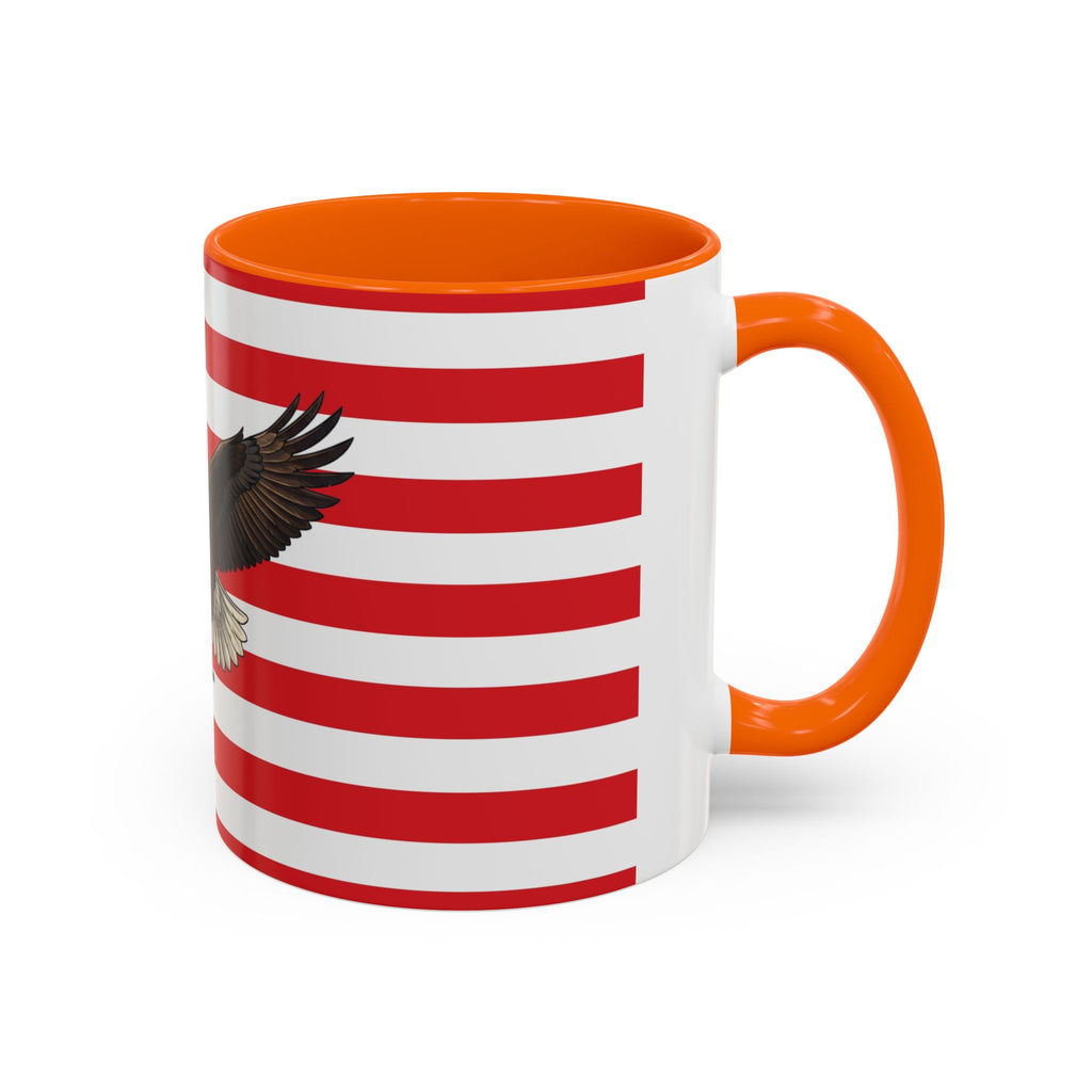 American Flag Mug with Bald Eagle – Patriotic Coffee Cup (11/15oz)