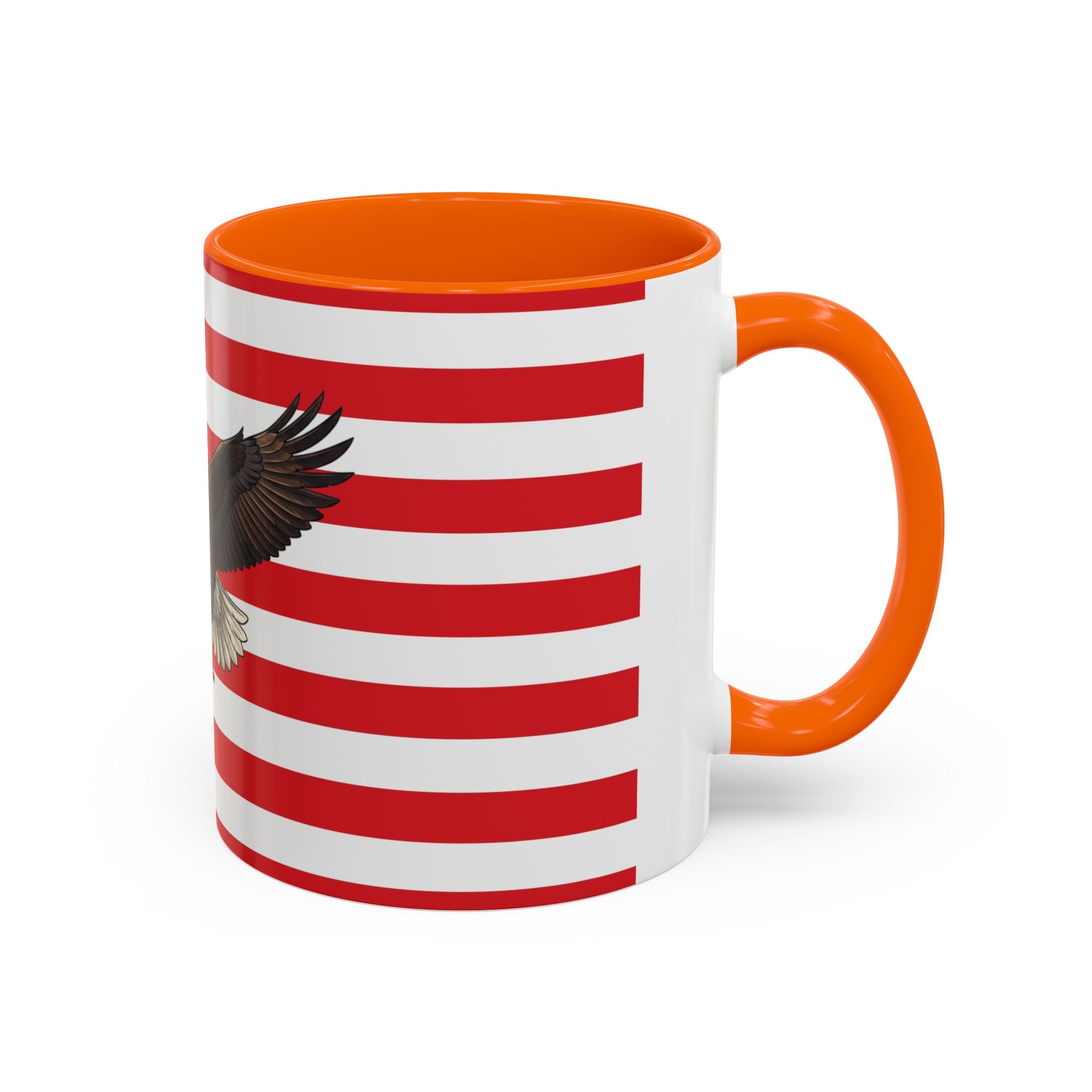 American Flag Mug with Bald Eagle – Patriotic Coffee Cup (11/15oz)