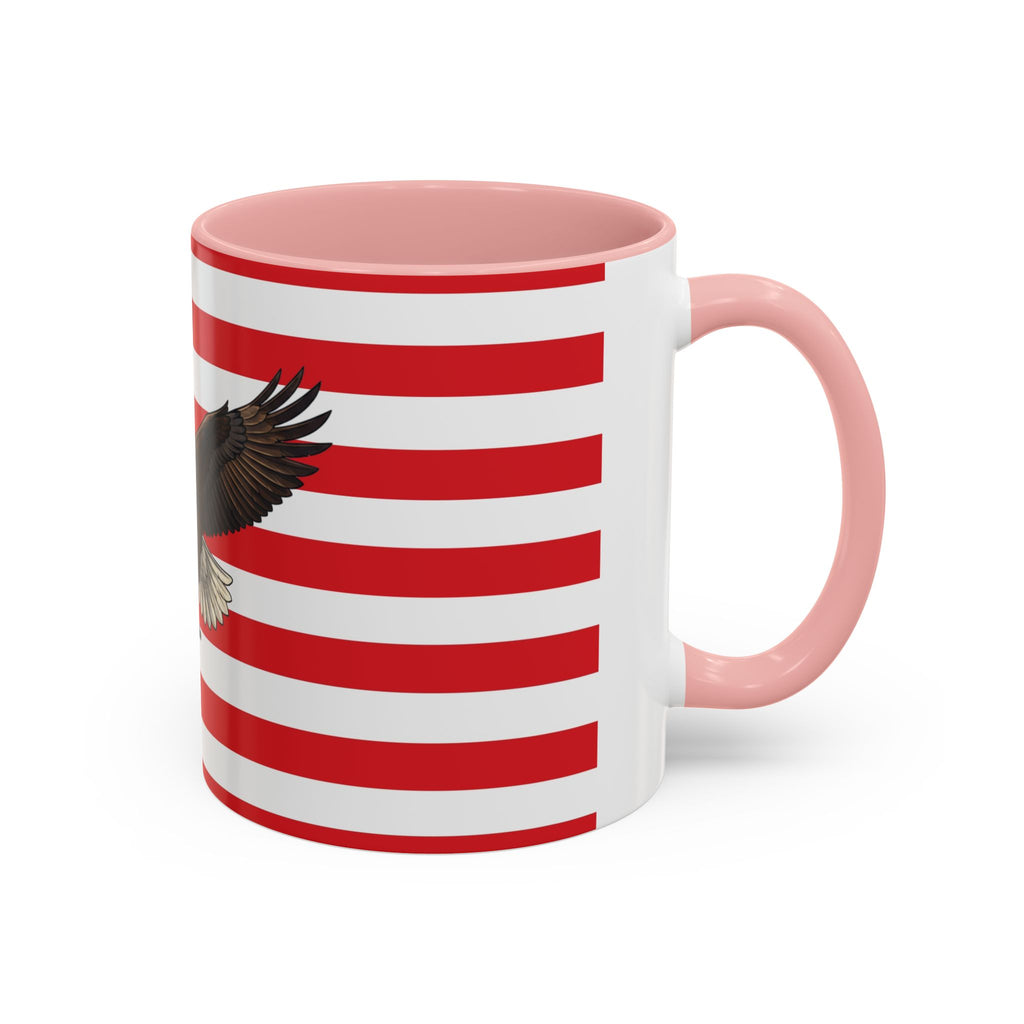 American Flag Mug with Bald Eagle – Patriotic Coffee Cup (11/15oz)