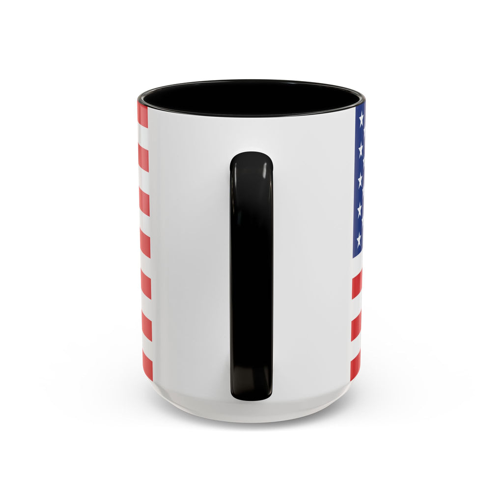American Flag Mug with Bald Eagle – Patriotic Coffee Cup (11/15oz)