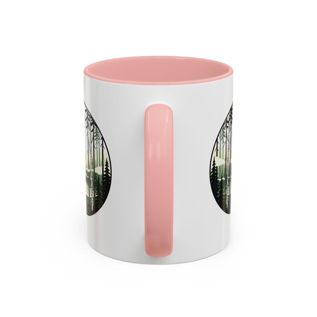 Buck Deer Coffee Mug — Forest Scenic Accent Mug (11/15oz)