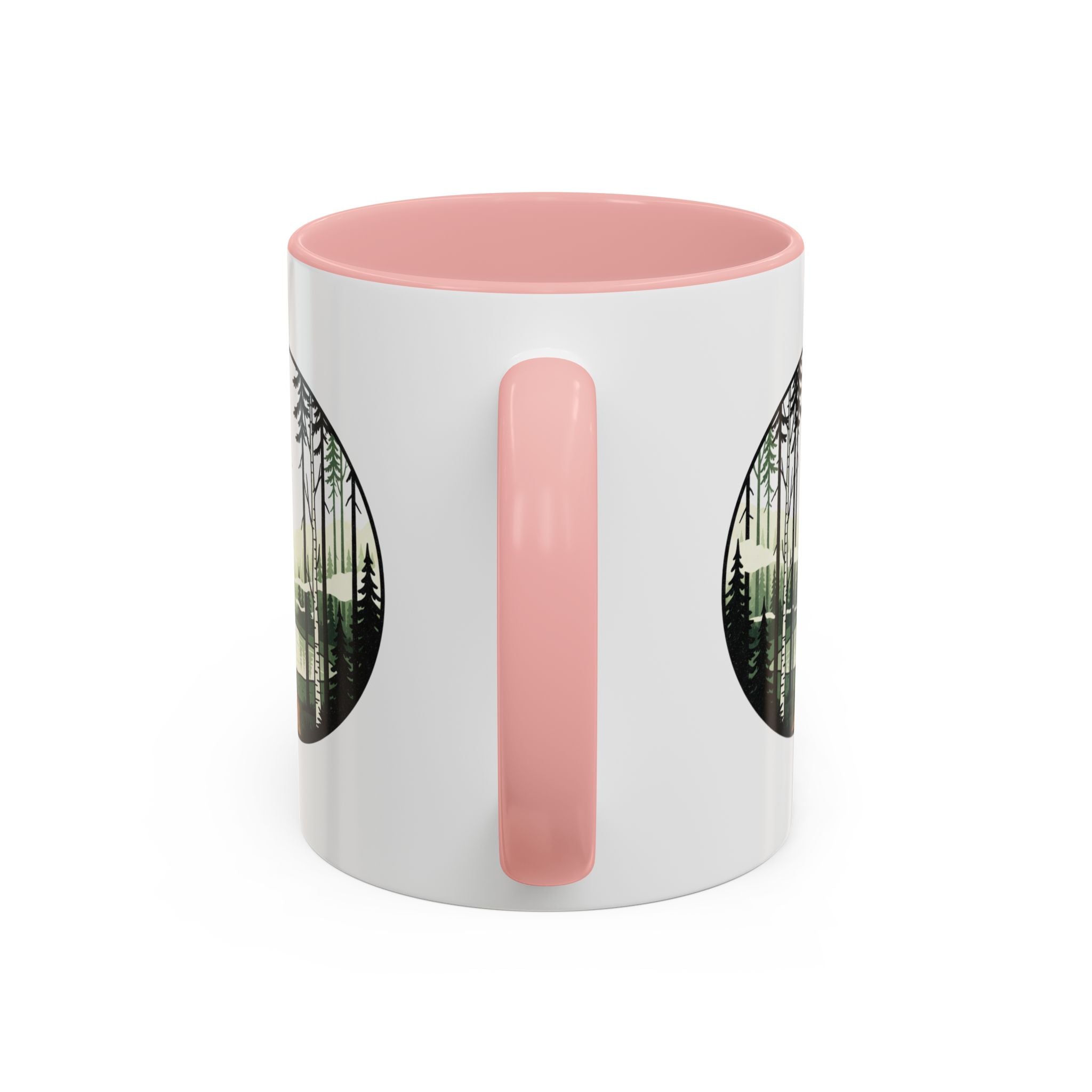Buck Deer Coffee Mug — Forest Scenic Accent Mug (11/15oz)