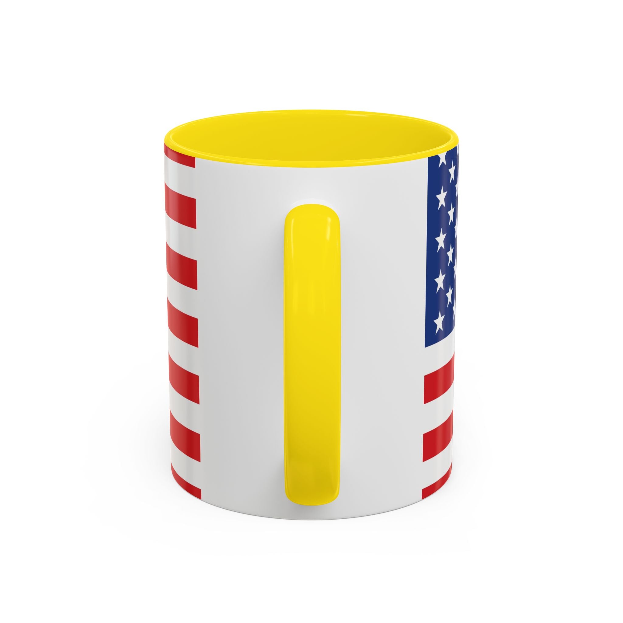 American Flag Mug with Bald Eagle – Patriotic Coffee Cup (11/15oz)