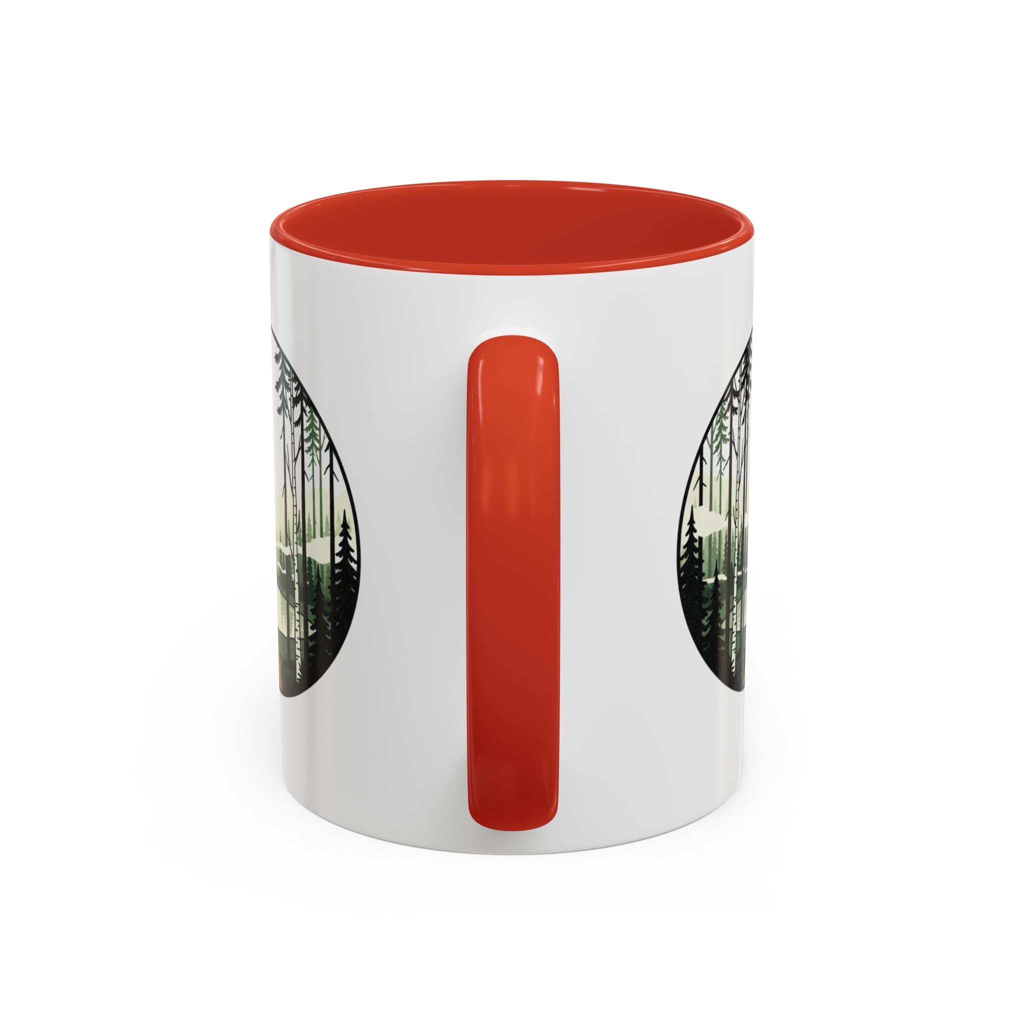 Buck Deer Coffee Mug — Forest Scenic Accent Mug (11/15oz)