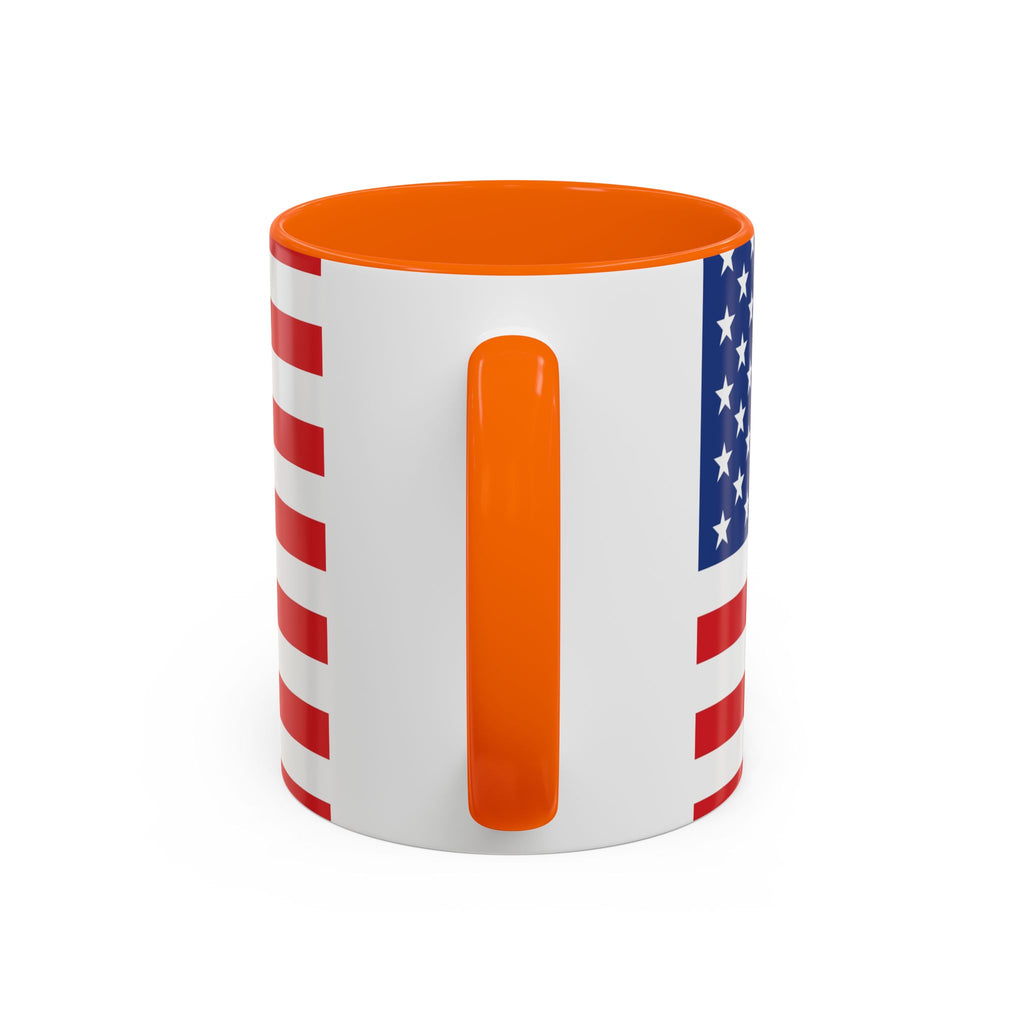 American Flag Mug with Bald Eagle – Patriotic Coffee Cup (11/15oz)