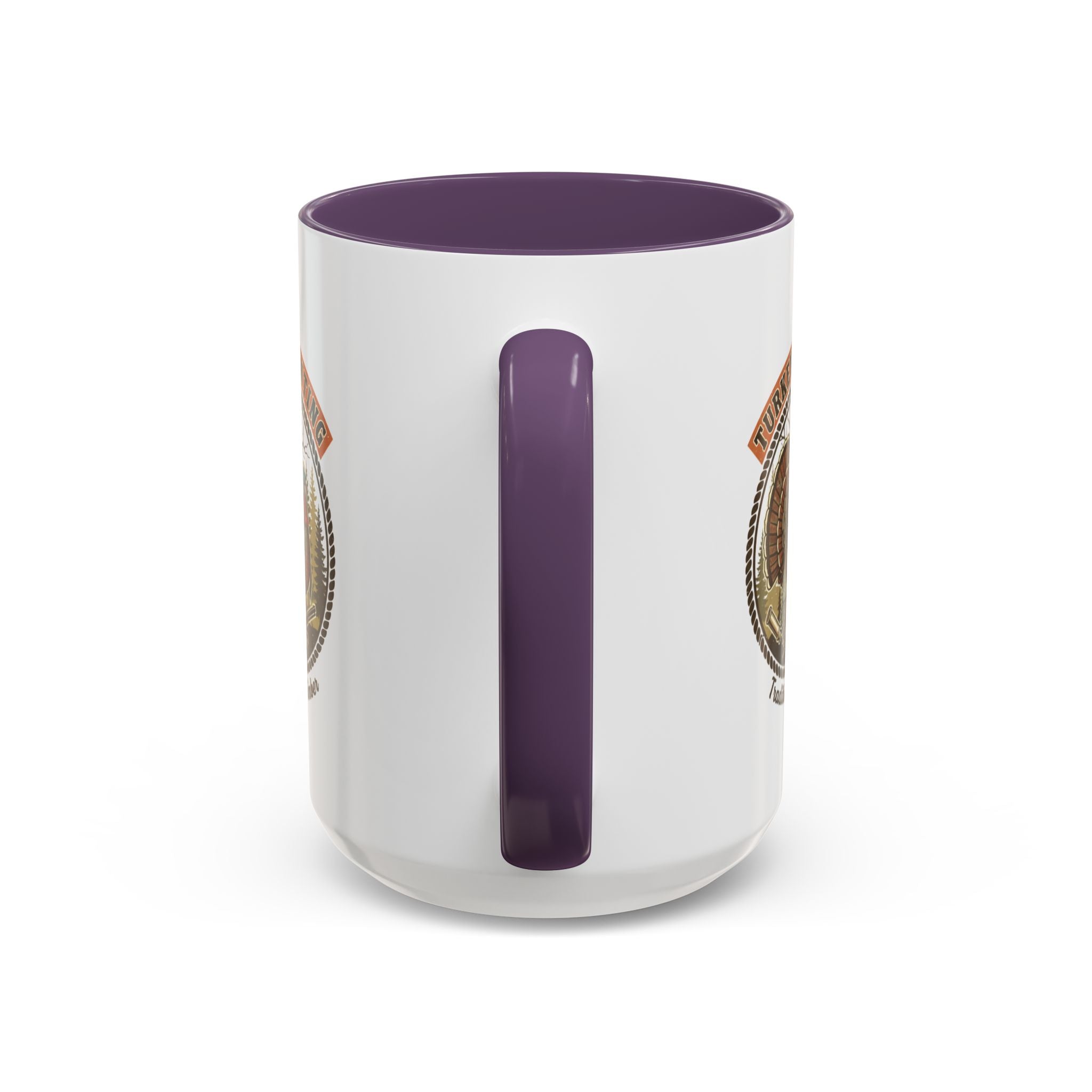 Turkey Hunting Coffee Mug — Rustic Wild Turkey Accent Mug (11/15 oz)