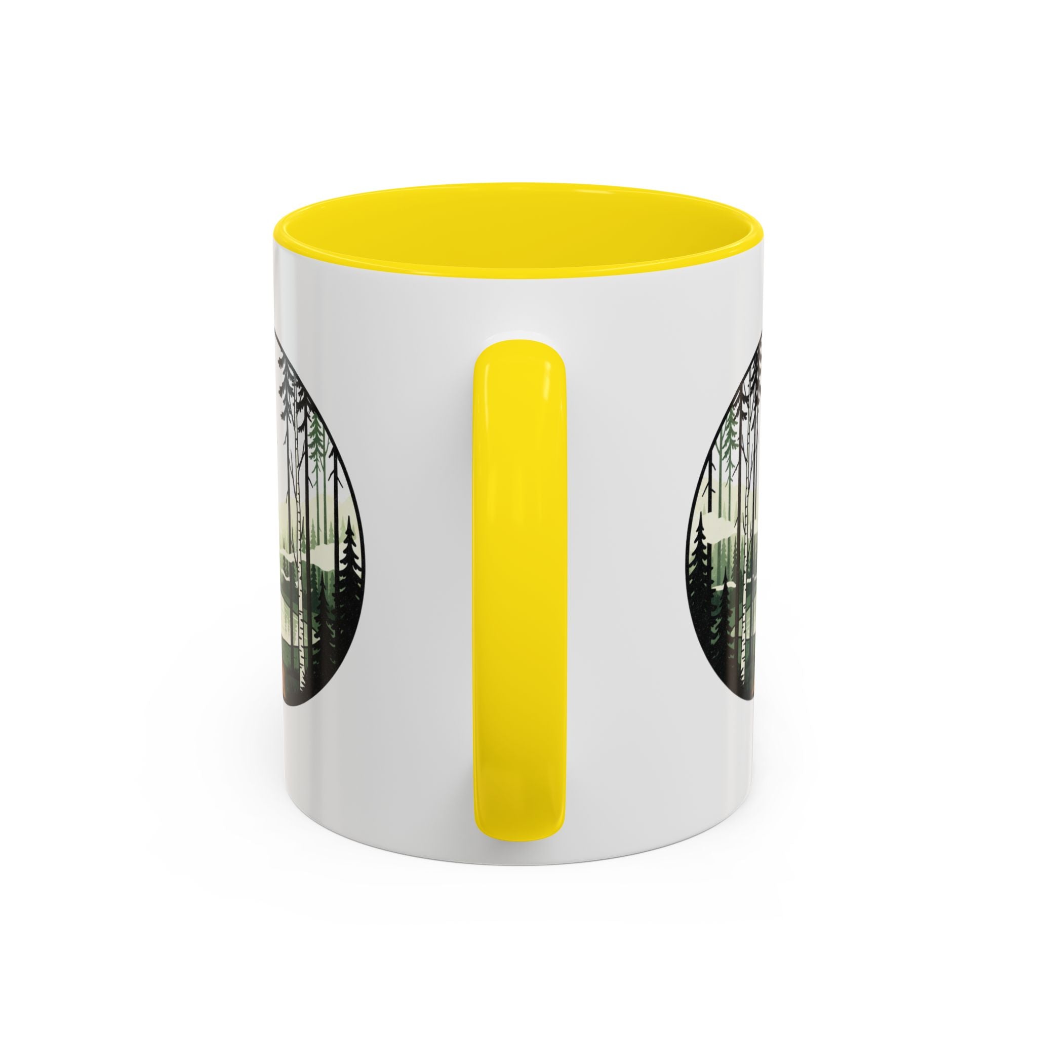 Buck Deer Coffee Mug — Forest Scenic Accent Mug (11/15oz)