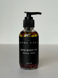 Rose Body Oil – Brightening & Nourishing Skin Treatment | 4oz