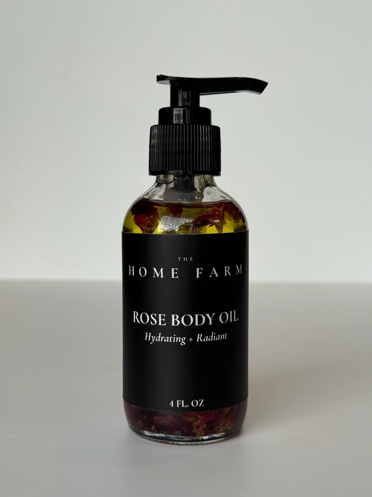 Rose Body Oil – Brightening & Nourishing Skin Treatment | 4oz