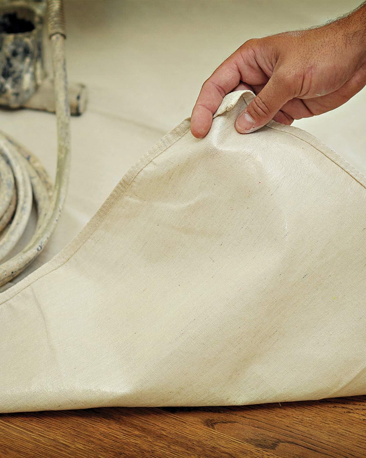 ProGuard Heavy-Duty Canvas Drop Cloth – Leakproof, Paint-Ready Protection