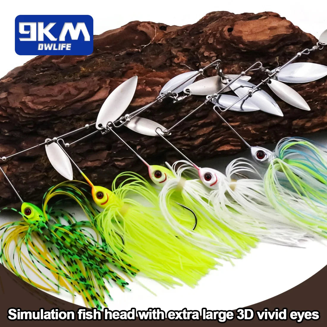FlashCast Pro Spinnerbait Fishing Lure