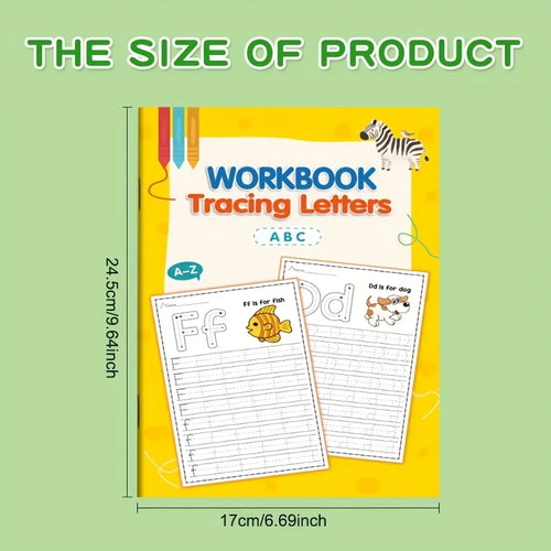 Kids Alphabet Practice Activity Book