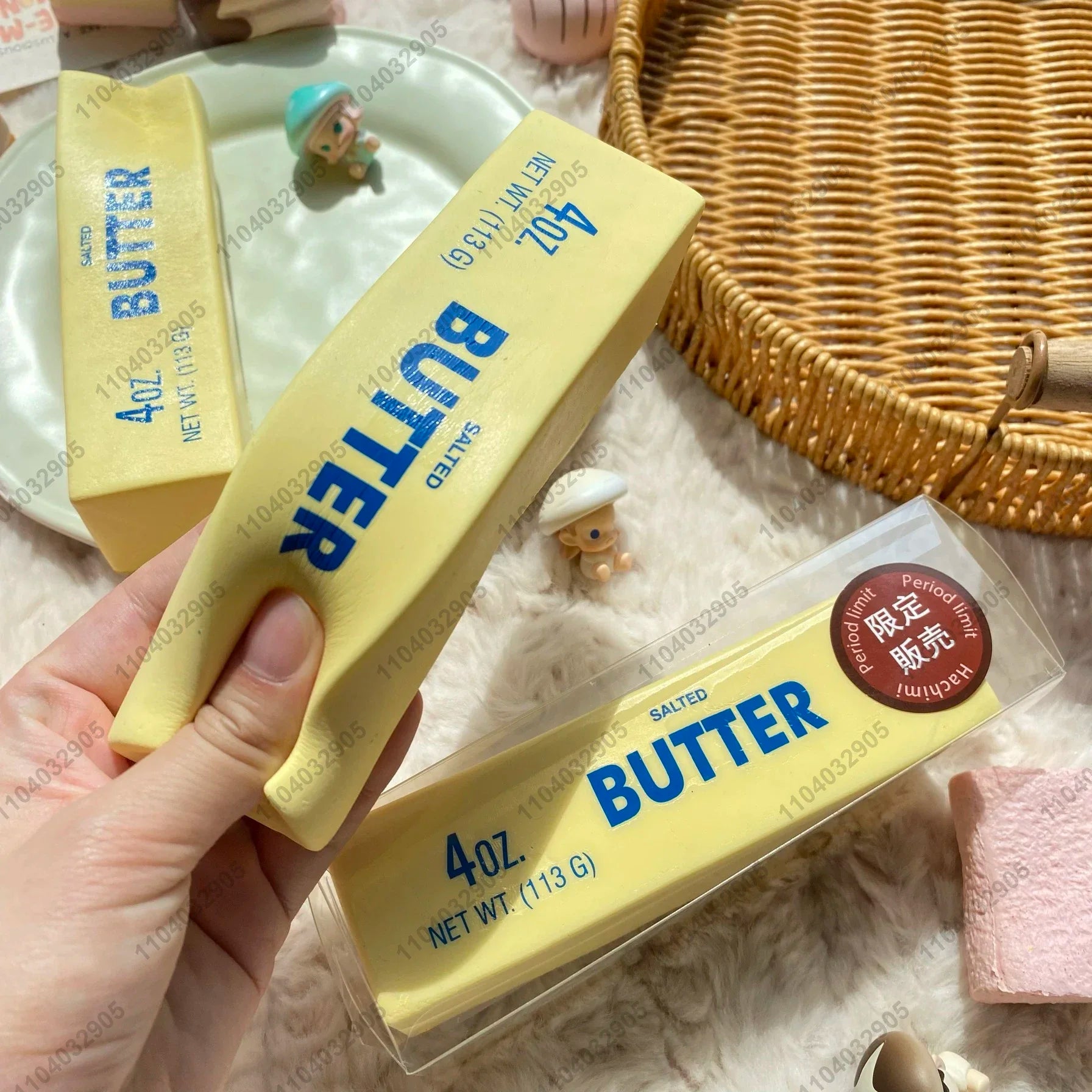 Butter Bar Squishy Buddy – Slow-Rise Stress Relief Toy