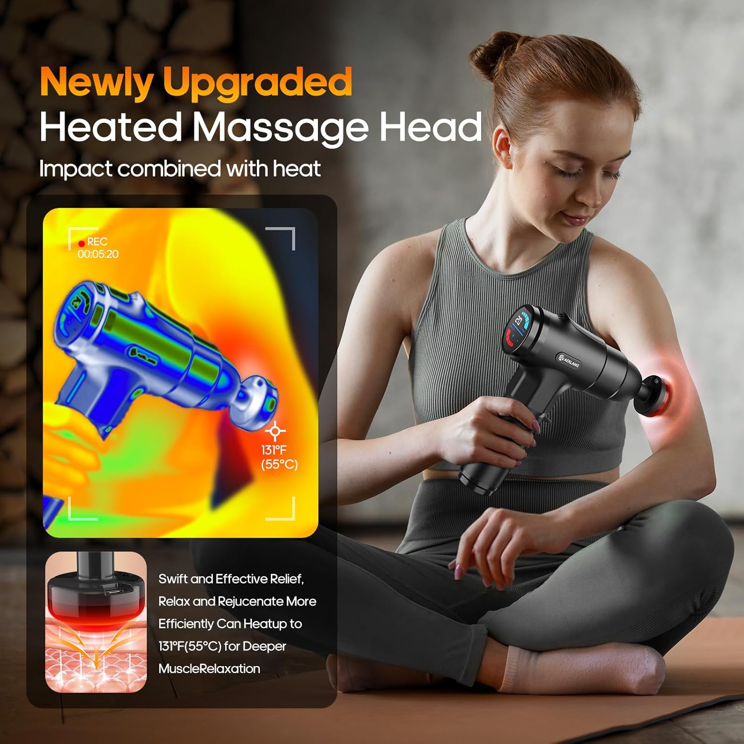 ProRelief Handheld Deep Tissue Massager