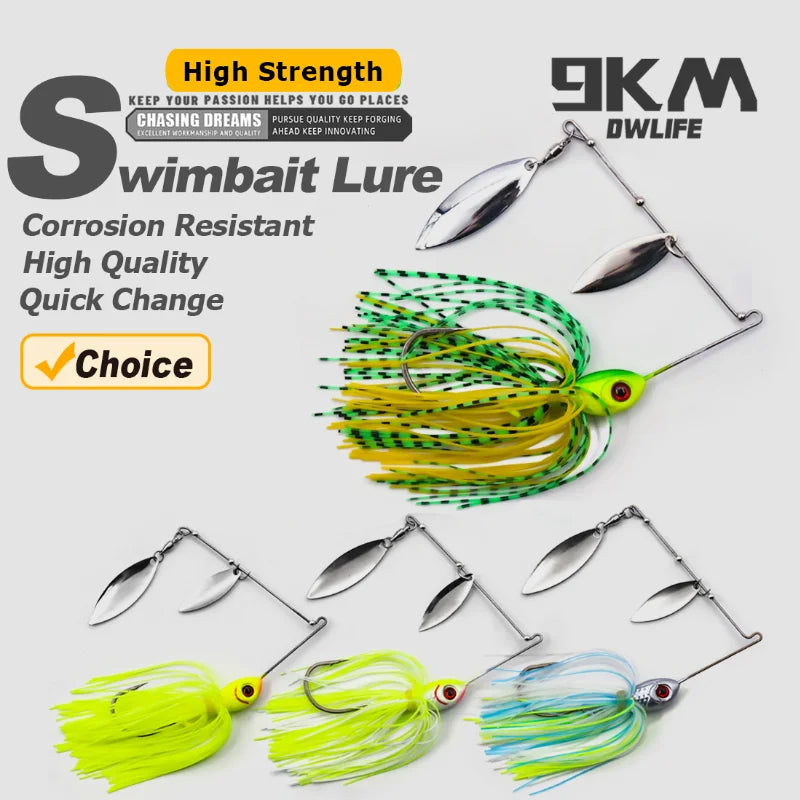FlashCast Pro Spinnerbait Fishing Lure