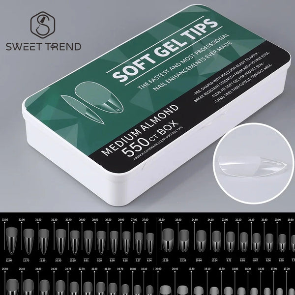 Everyday Matte Coffin Nail Tips Set