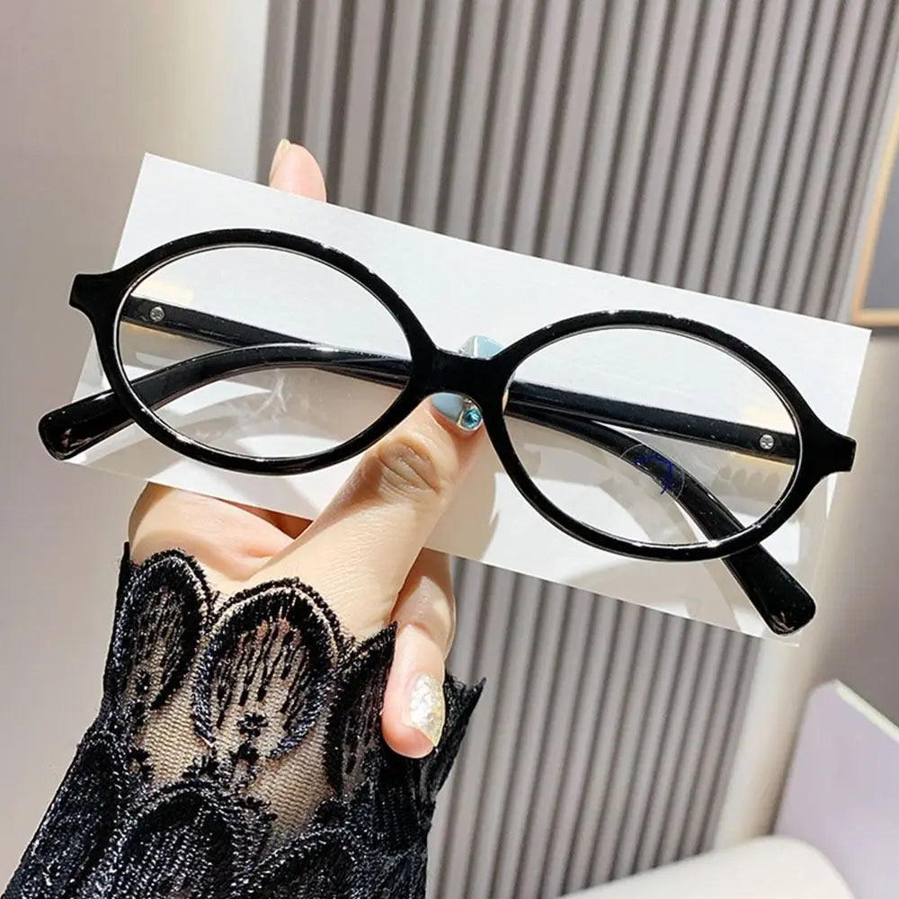 Retro Oval Blue Light Blocking Glasses — Screen Protection Eyewear