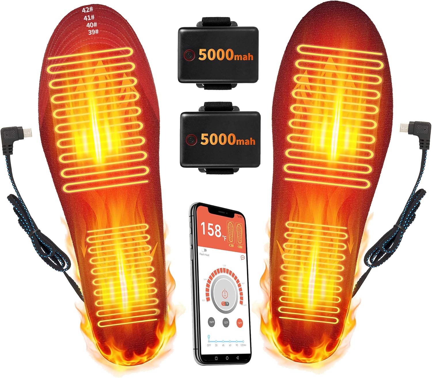 PowerHeat Rechargeable Insoles