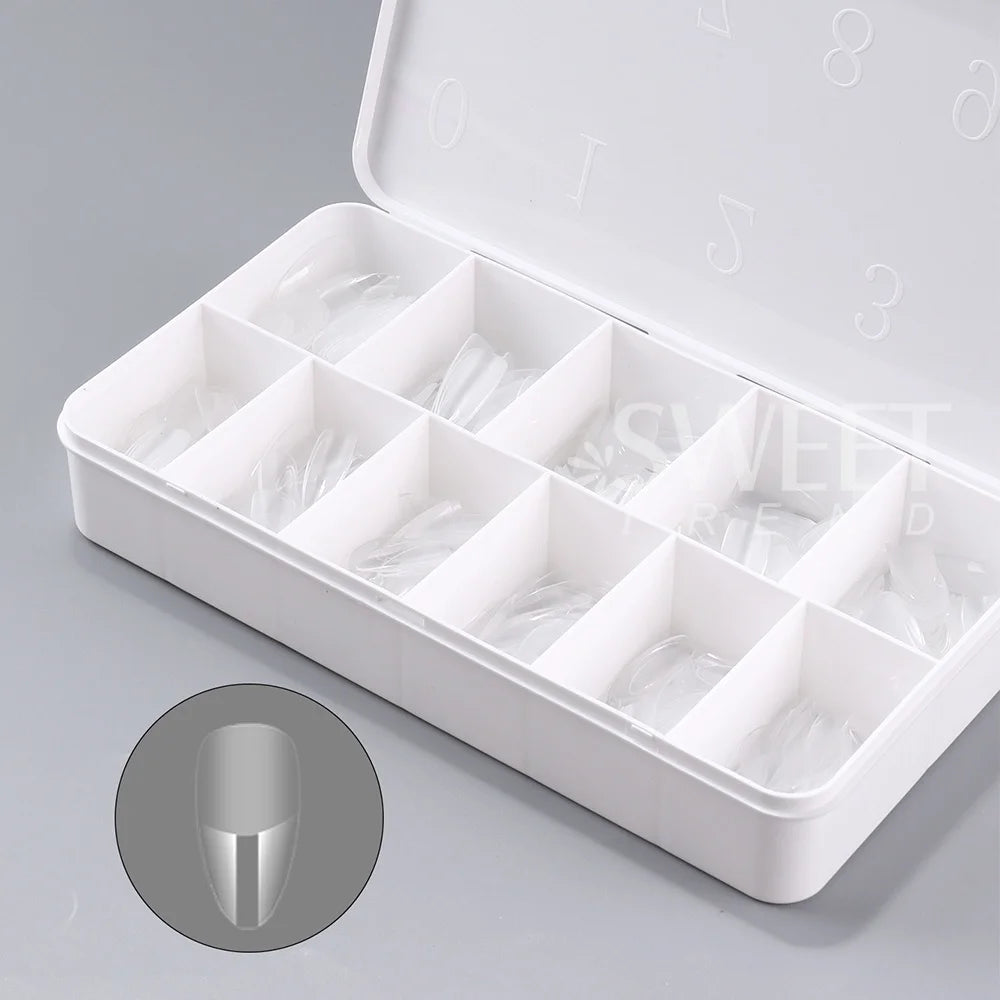 Everyday Matte Coffin Nail Tips Set