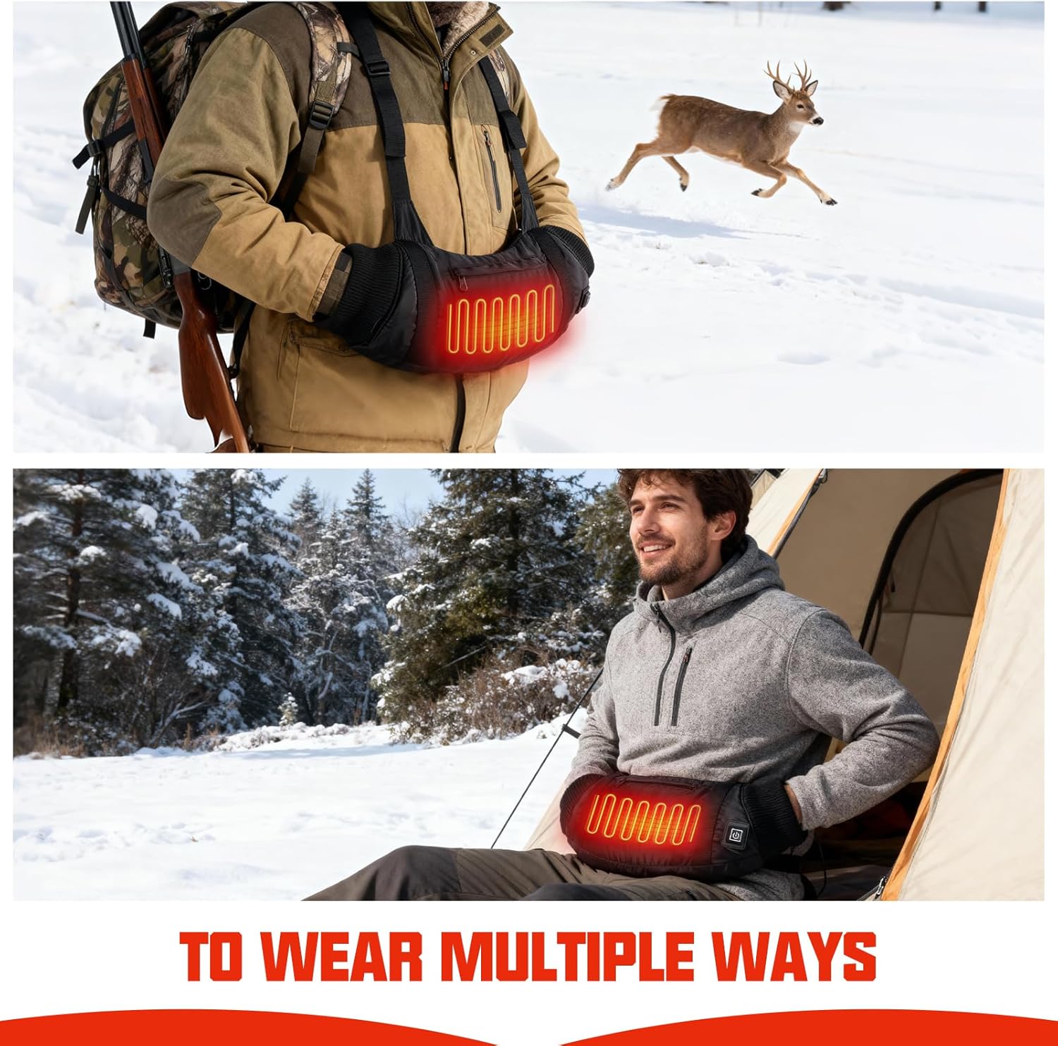ThermoGrip Heated Hand Muff