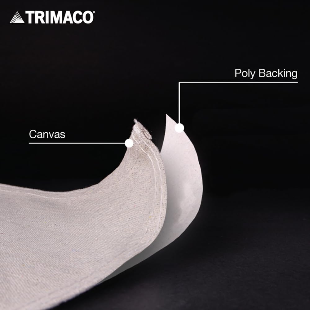 ProGuard Heavy-Duty Canvas Drop Cloth – Leakproof, Paint-Ready Protection