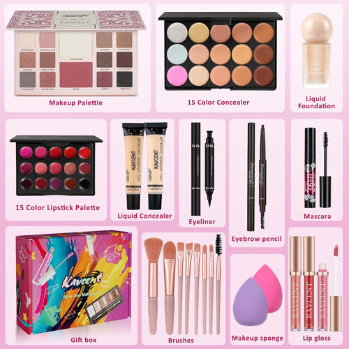 Everyday Makeup Kit — Complete Beauty Gift Set for Women