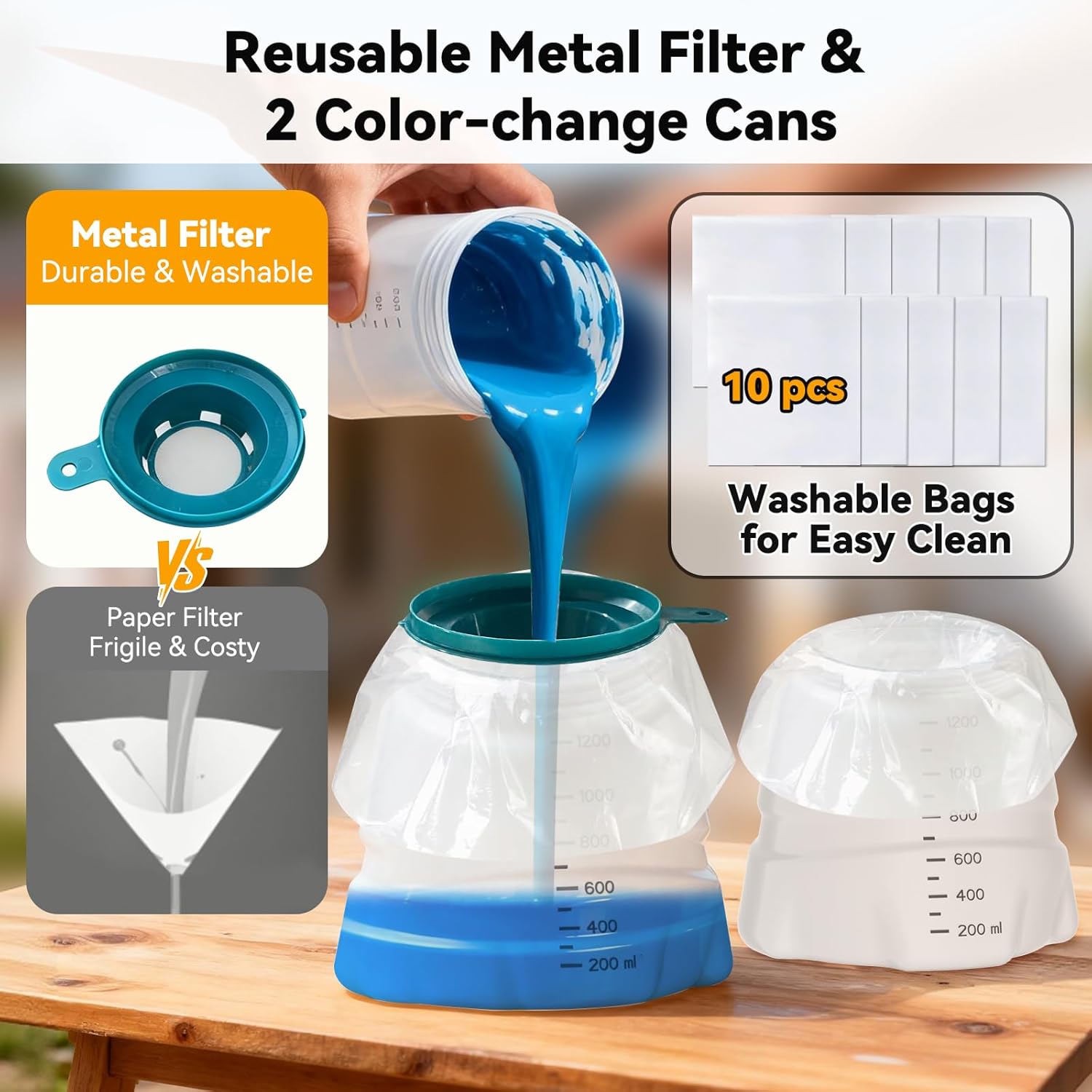 ProFlow Cordless Paint Sprayer Kit – Long Battery Life & Reusable Metal Filter