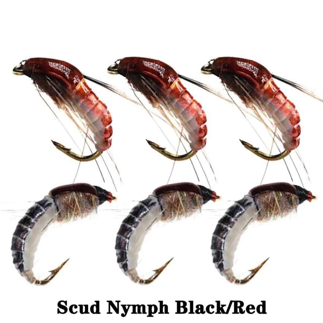 Realistic Trout Fly Set