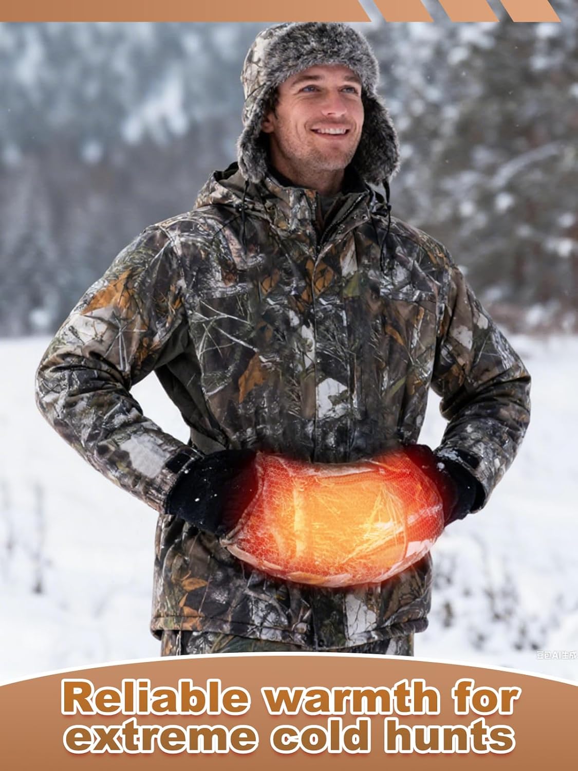 Silent Camo Hand Muff