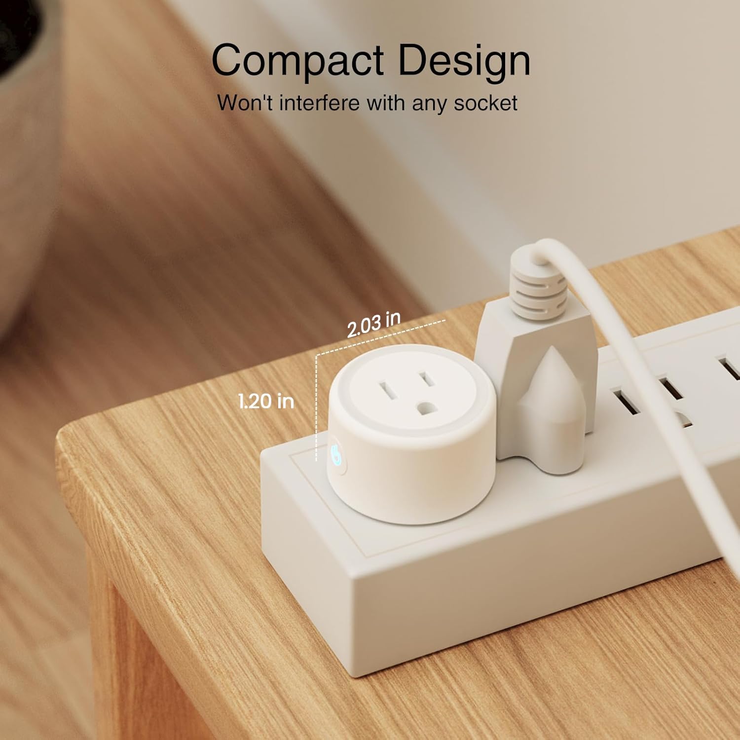 Smart WiFi Plug - Voice Control & App Remote Smart Outlet