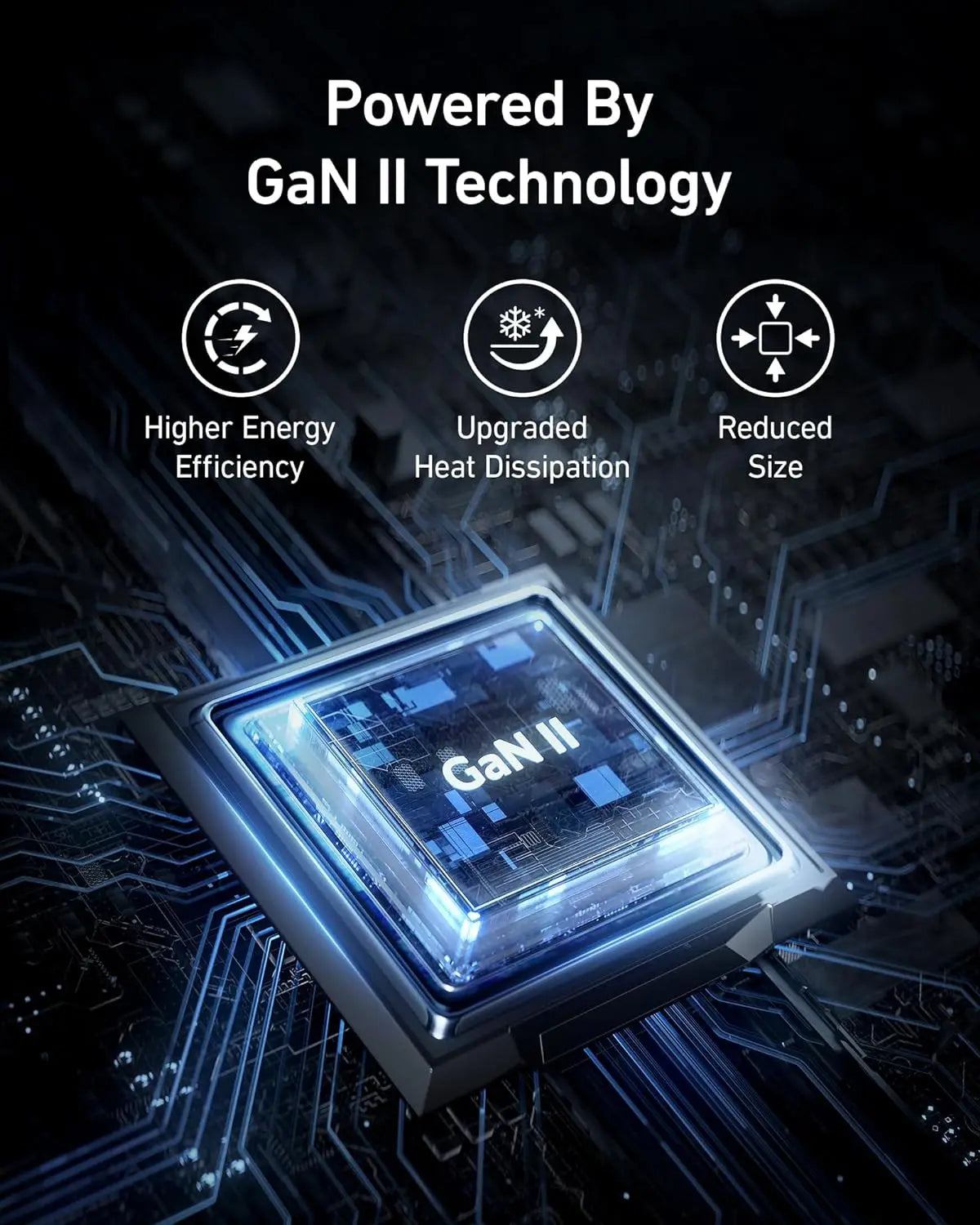 NanoPower GaN Charger - Fast USB-C Charger for Laptop, Phone & Tablet