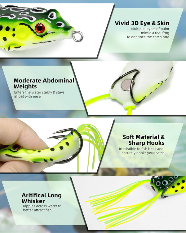 Topwater Frog Strike Kit
