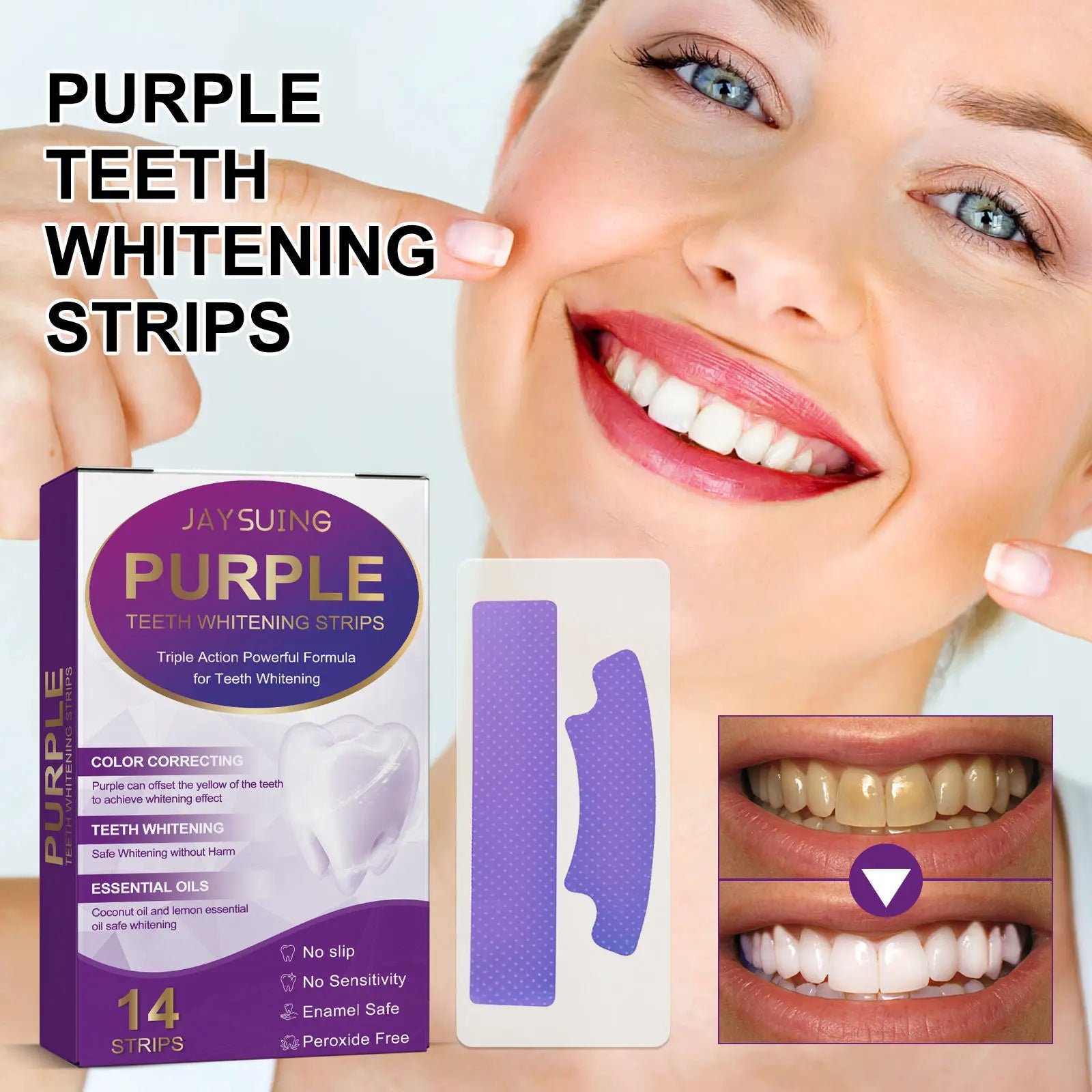 BoldSmile Easy Whitening Strips Pack