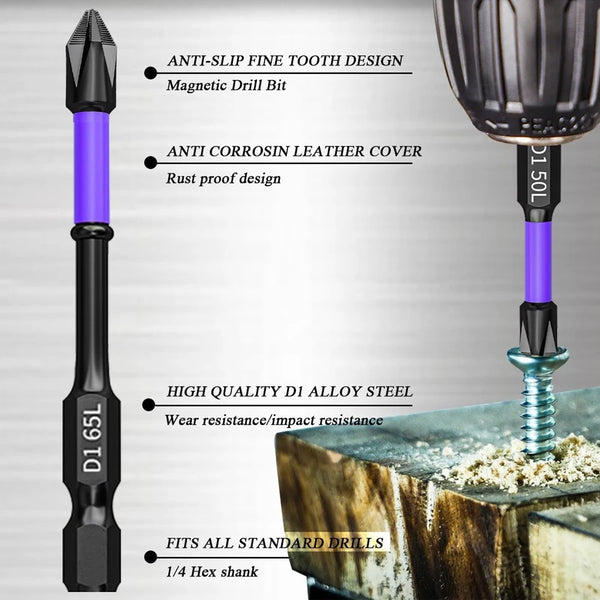 MagGrip Impact Bit Set
