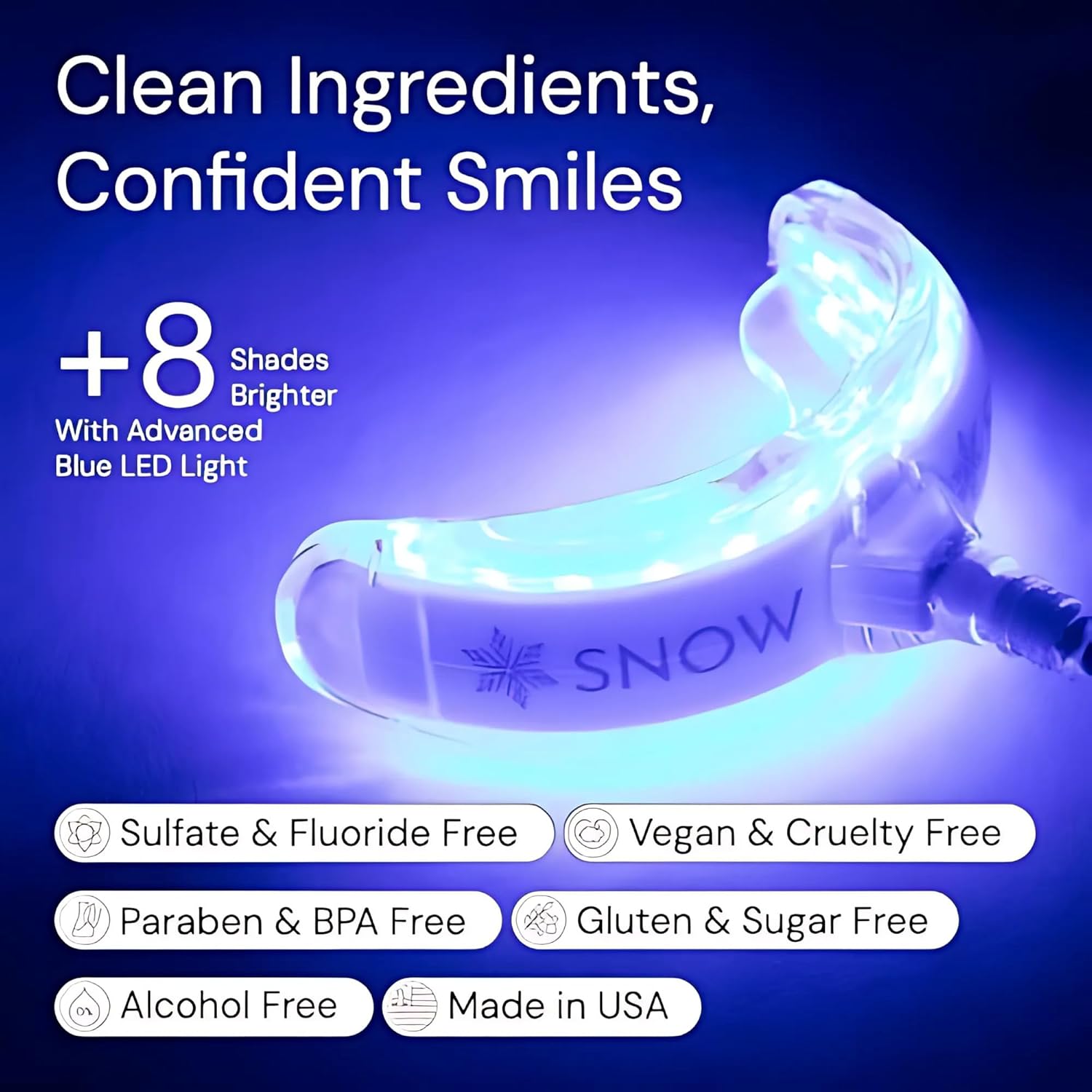 BrightSmile Pro Teeth Whitening Kit — Diamond Wired Wand