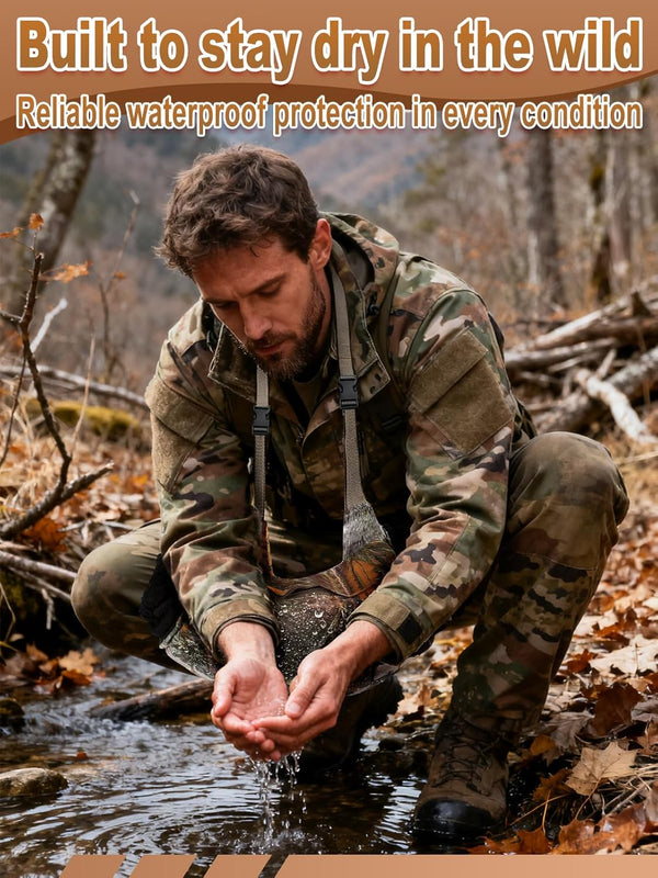 Silent Camo Hand Muff