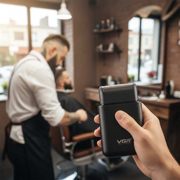 VGR Mini Pocket Shaver Pro