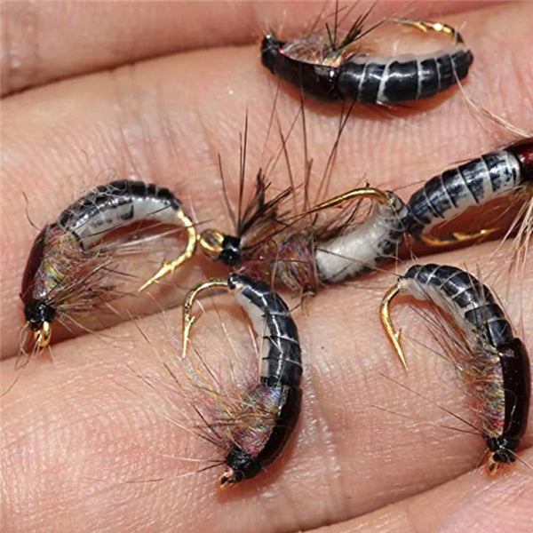 Realistic Trout Fly Set