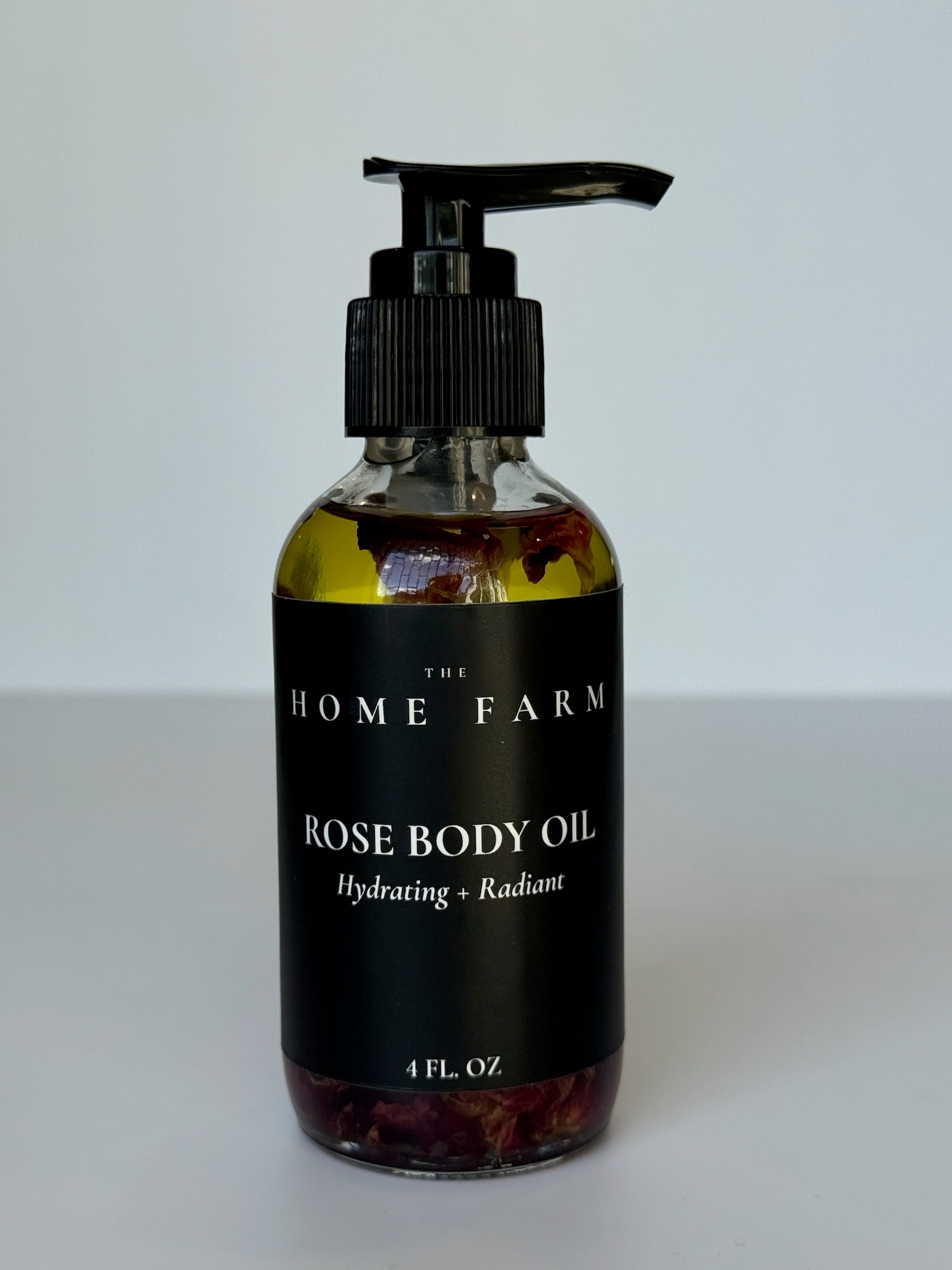 Rose Body Oil – Brightening & Nourishing Skin Treatment | 4oz